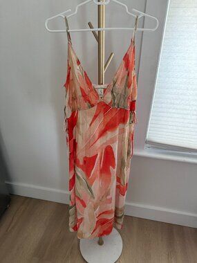 H&M Floral Midi Summer Dress